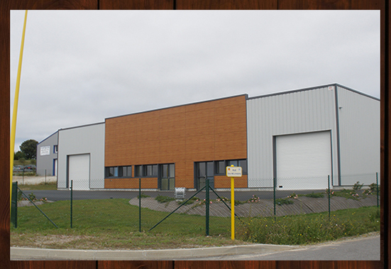 Bâtiment bois industriel